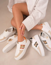 Baskets femme à plateforme