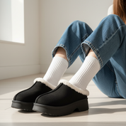 Sabot d'hiver pour femmes avec fourrure