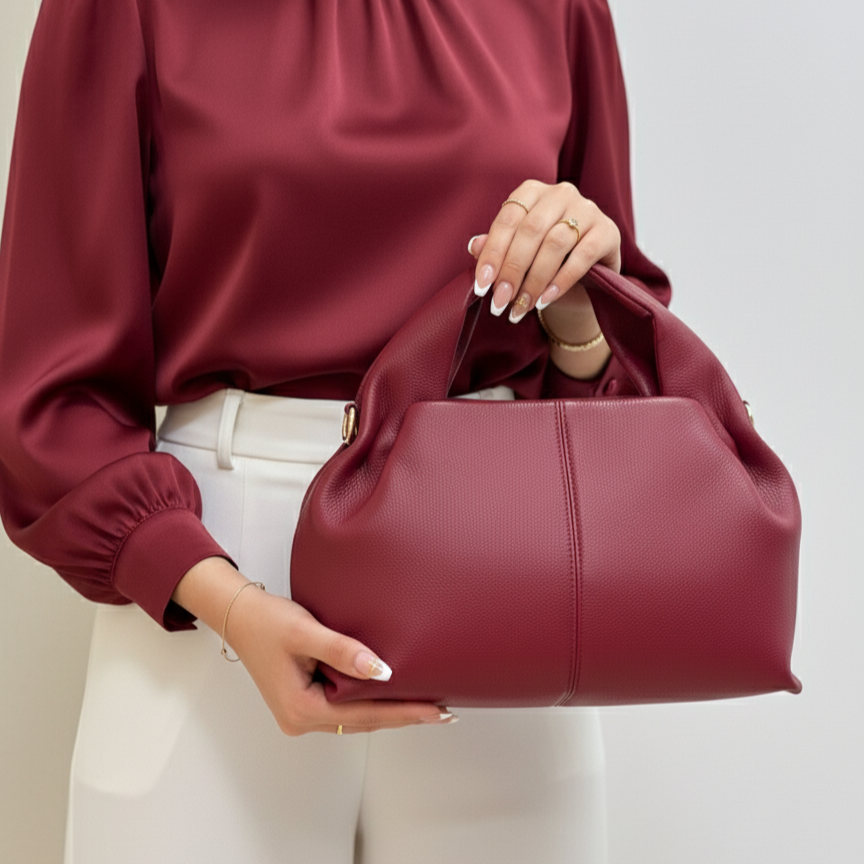 Sacs à bandoulière en Cuir à la mode pour femmes