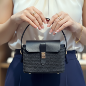 Sac Cabas Tressé à Poignée