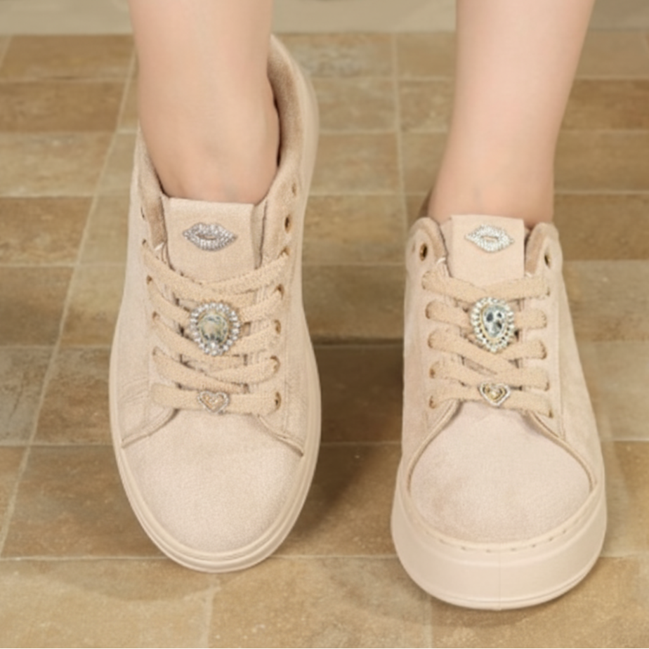 Baskets à lacets tellement confortables