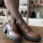 Escarpin à Bout rond. Sans fermeture