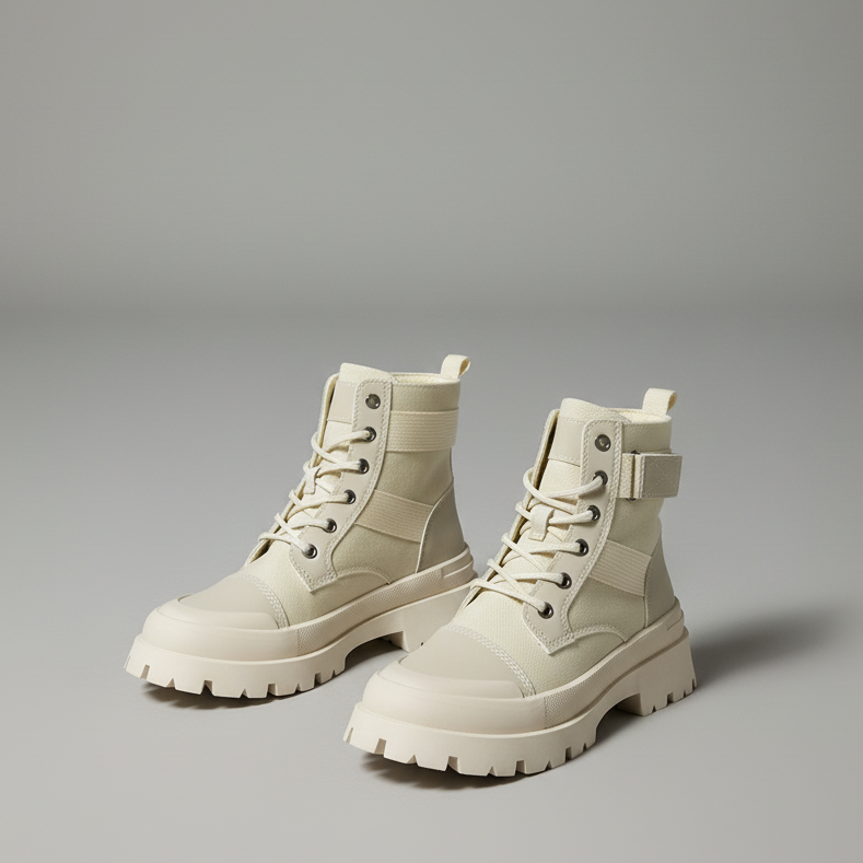 Brodequin  à lacets, montantes jusqu'à la cheville