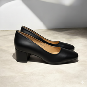 Escarpins décontractés à bout carré