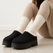 Sabot d'hiver pour femmes avec fourrure