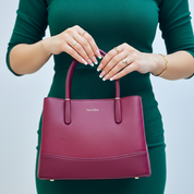 Medium Sac à Main Effet Cuir Grainé