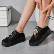 Basket de sport à plateforme et lacets