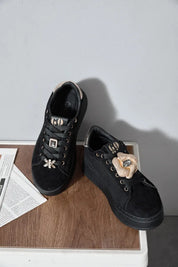 Basket de sport à plateforme et lacets