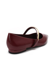 Ballerines de bandes métalliques