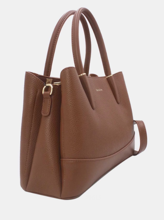 Medium Sac à Main Effet Cuir Grainé