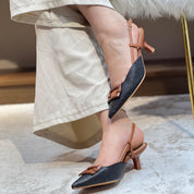 Escarpins demi talon