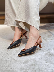 Escarpins demi talon