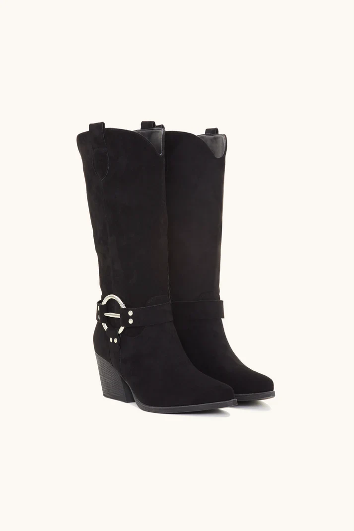 Demi Botte avec boucle en métal