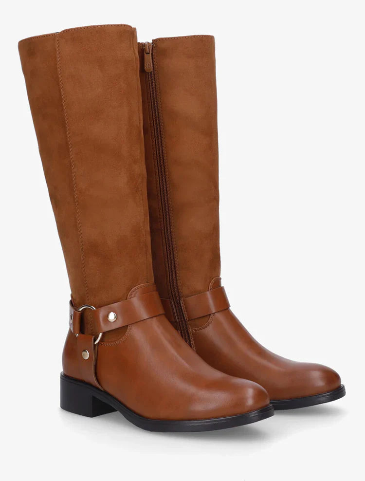 Bottes bimatière à ceinturon