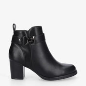 Demi bottes basiques en simili