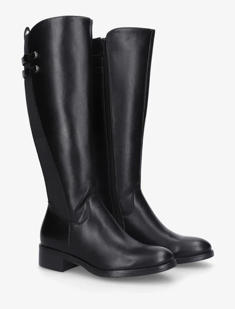 Bottes élastiquées style cavalière