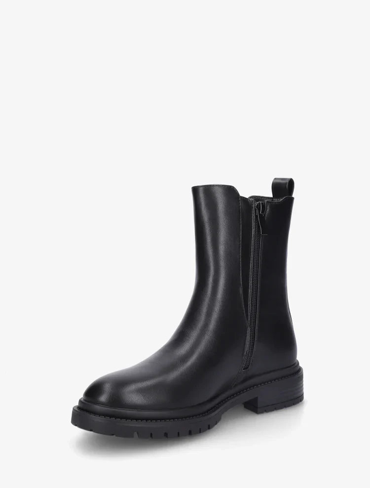 Bottines élastiquées à semelle crantée