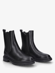 Bottines élastiquées à semelle crantée