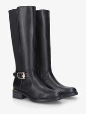 Bottes élastiquées style cavalière