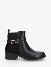 Bottines bi-matière élastiquées
