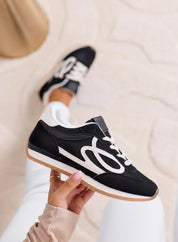 Baskets Avec Semelle En Caoutchouc