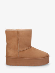 UGG en daim avec fourrure