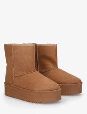 UGG en daim avec fourrure