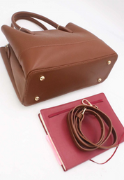 Medium Sac à Main Effet Cuir Grainé