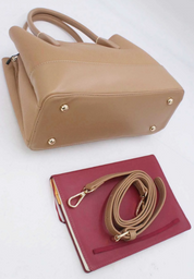 Medium Sac à Main Effet Cuir Grainé