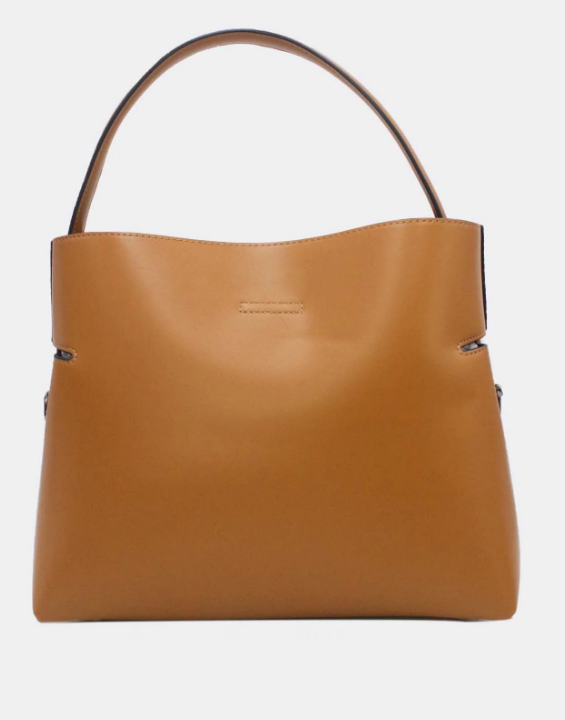 Sac Seau Double Porté Fermoir Bambou