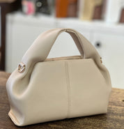 Sacs Fourre-Tout À Bandoulière En Cuir Véritable En Forme De Nuage Pour Femmes