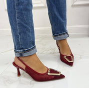 Escarpins Femme Talon Aiguille Bout Pointu Élégant