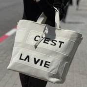 Sac Cabas Oversize En Maille