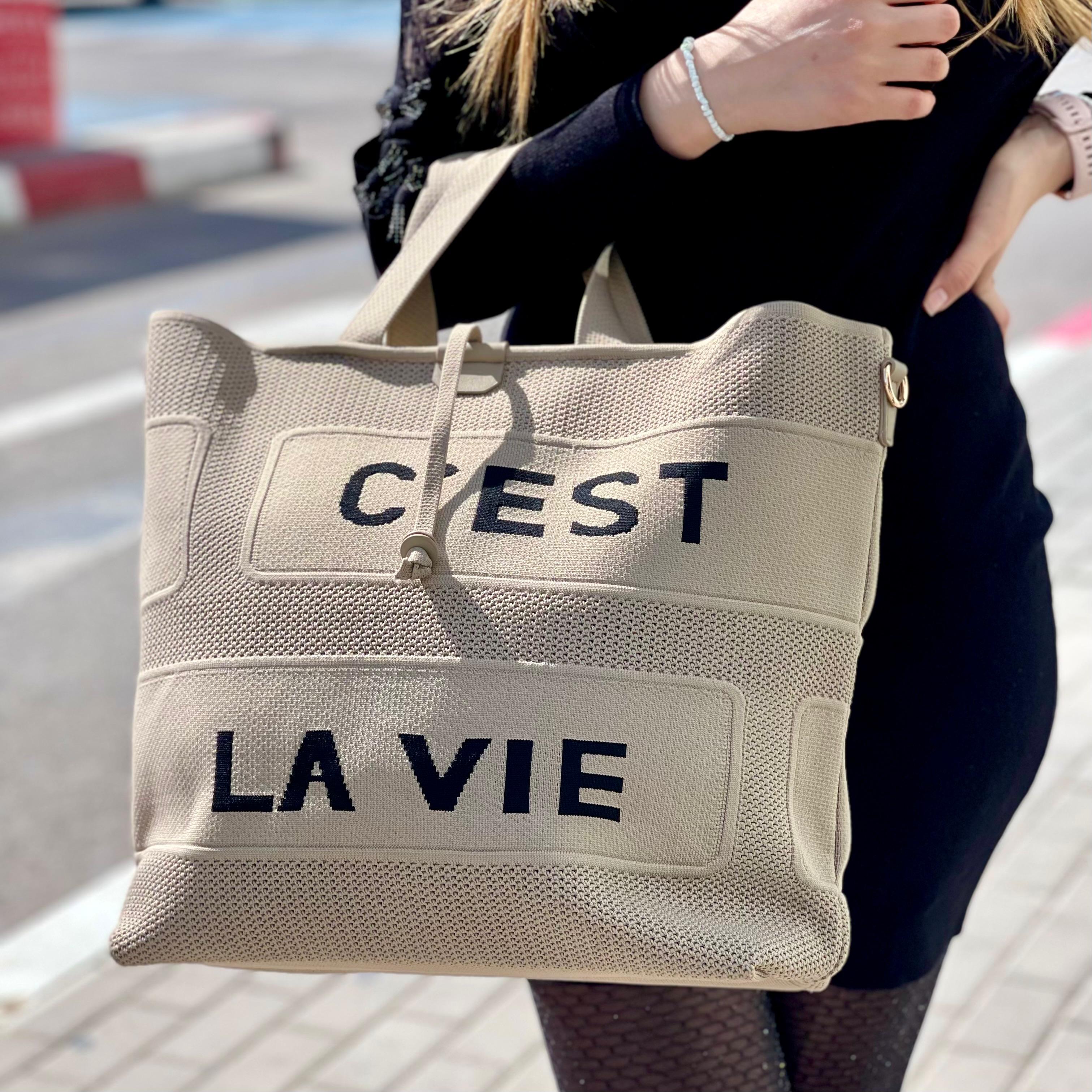 Sac Cabas Oversize En Maille