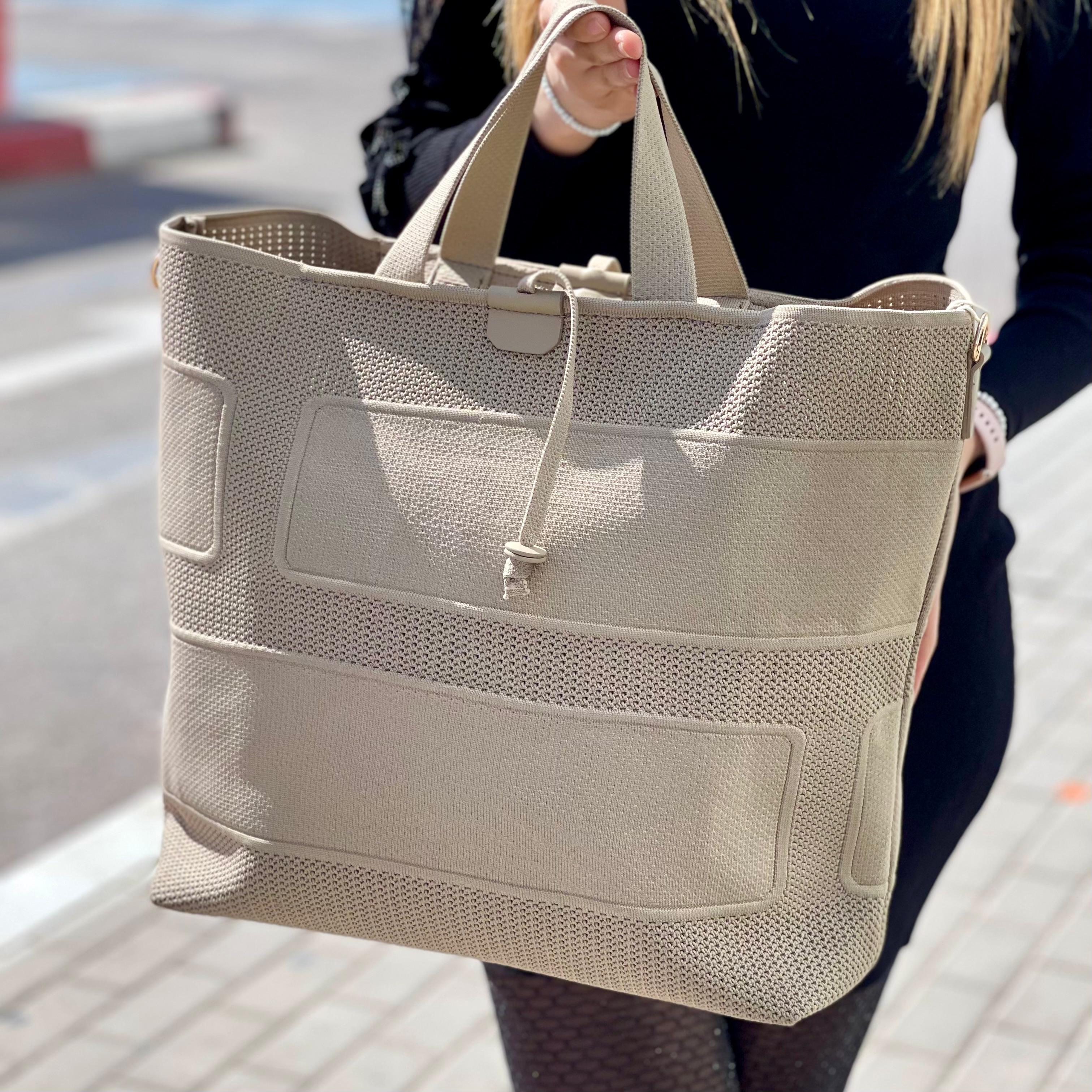 Sac Cabas Oversize En Maille