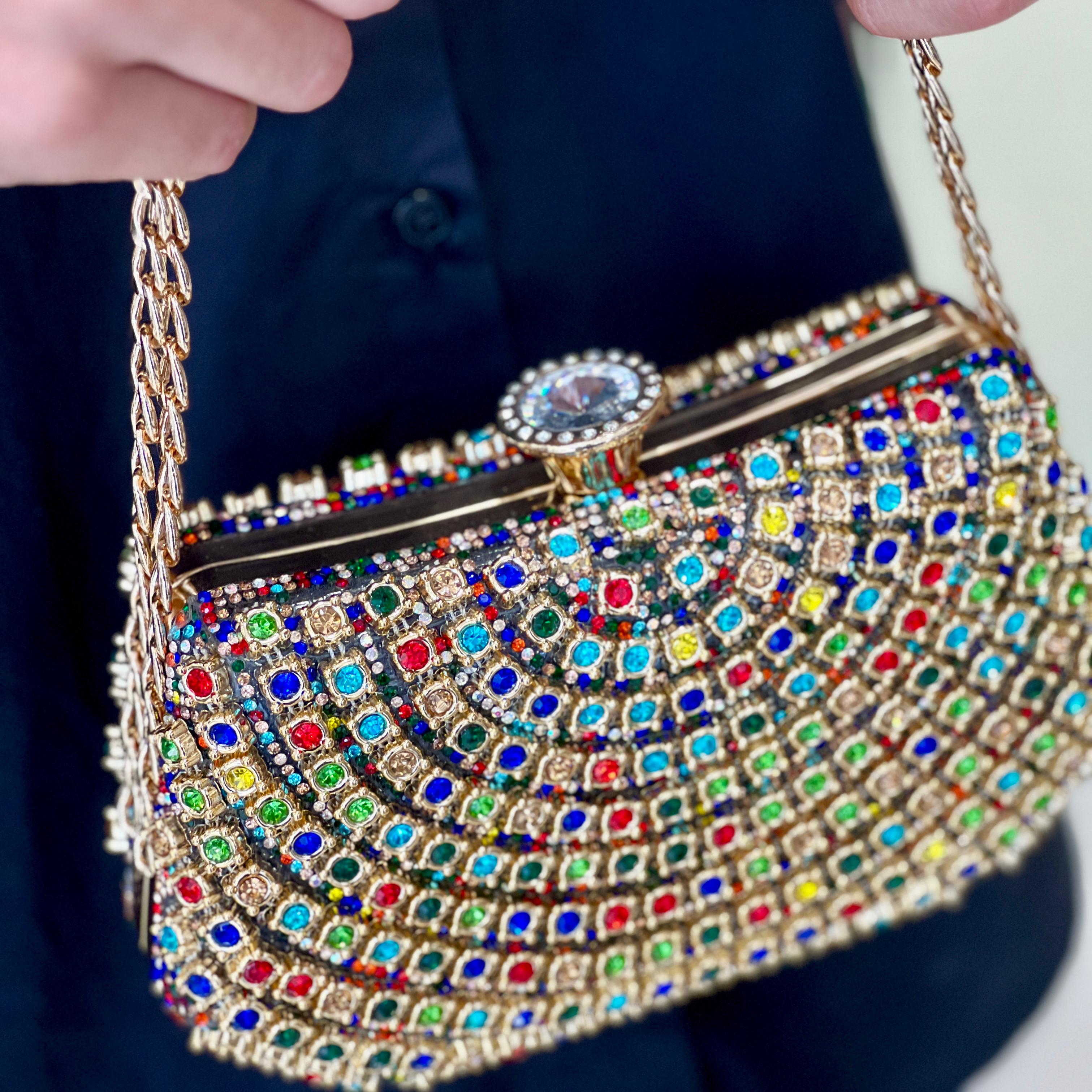 Petit sac soirée à chaîne très bonne qualité