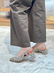 Escarpin à Talons Bloc Élégants