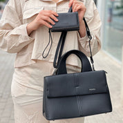 Ensemble sac à main et porte-cartes PEDRA