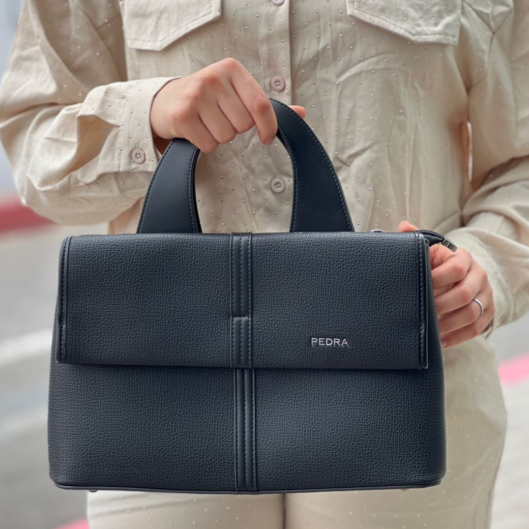 Ensemble sac à main et porte-cartes PEDRA