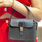 Sac Cabas Tressé à Poignée