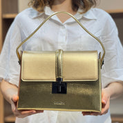 Simple À Détail En Métal Avec Poignée Sac À Bandoulière