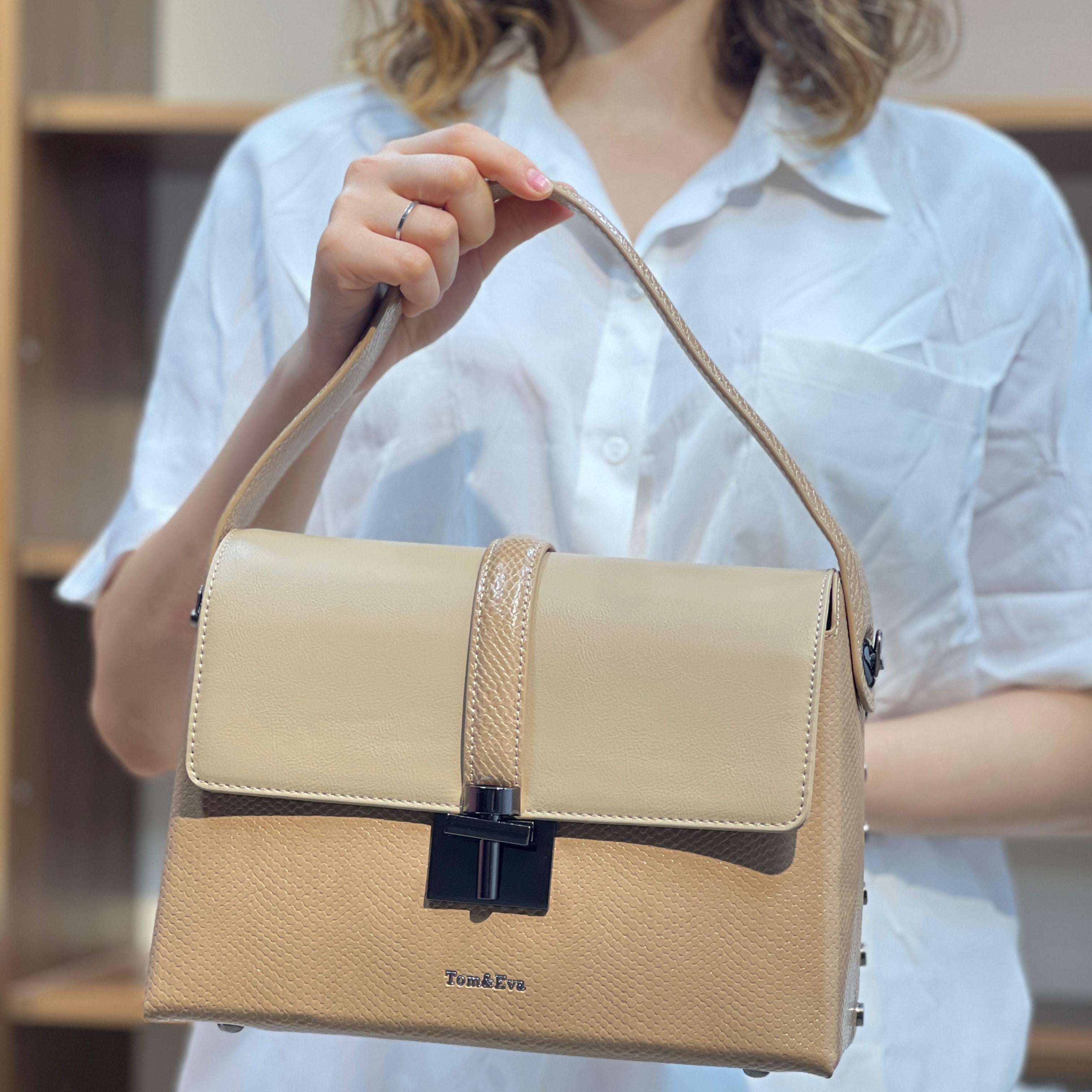 Simple À Détail En Métal Avec Poignée Sac À Bandoulière