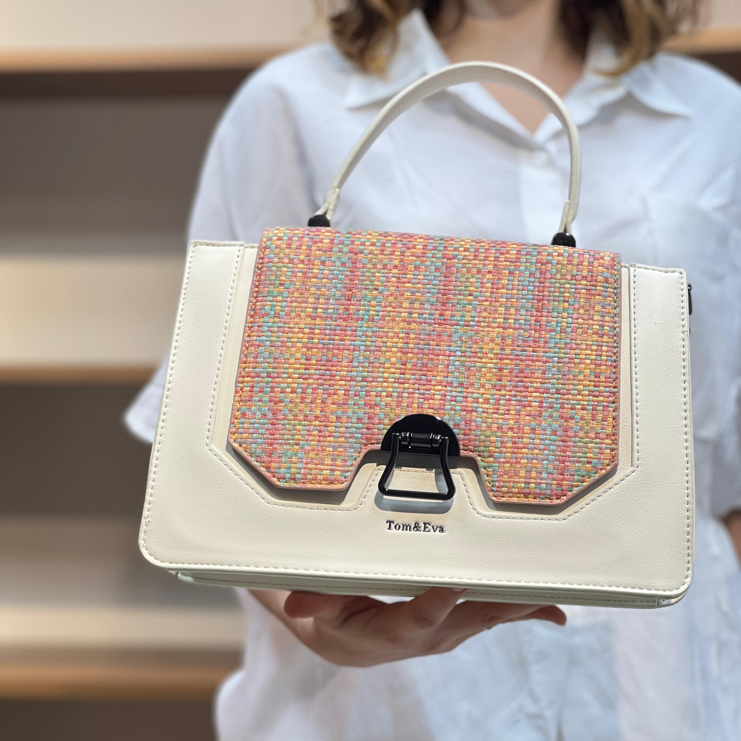 Simple À Détail En Métal Avec Poignée Sac À Bandoulière