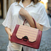 Simple À Détail En Métal Avec Poignée Sac À Bandoulière