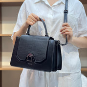 Simple À Détail En Métal Avec Poignée Sac À Bandoulière