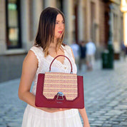 Simple À Détail En Métal Avec Poignée Sac À Bandoulière