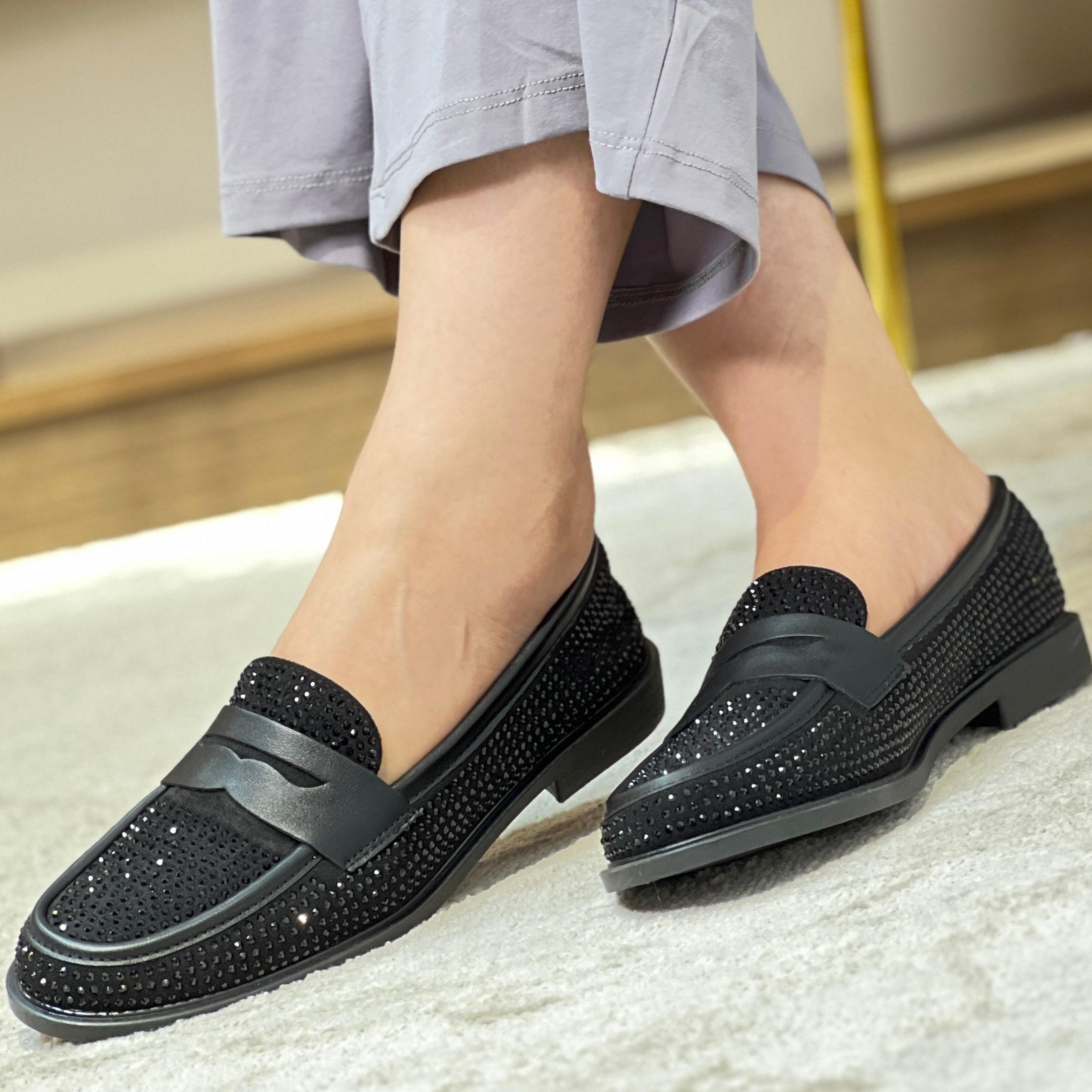 Mocassins Shiny Comfort Slip On, mode hiver