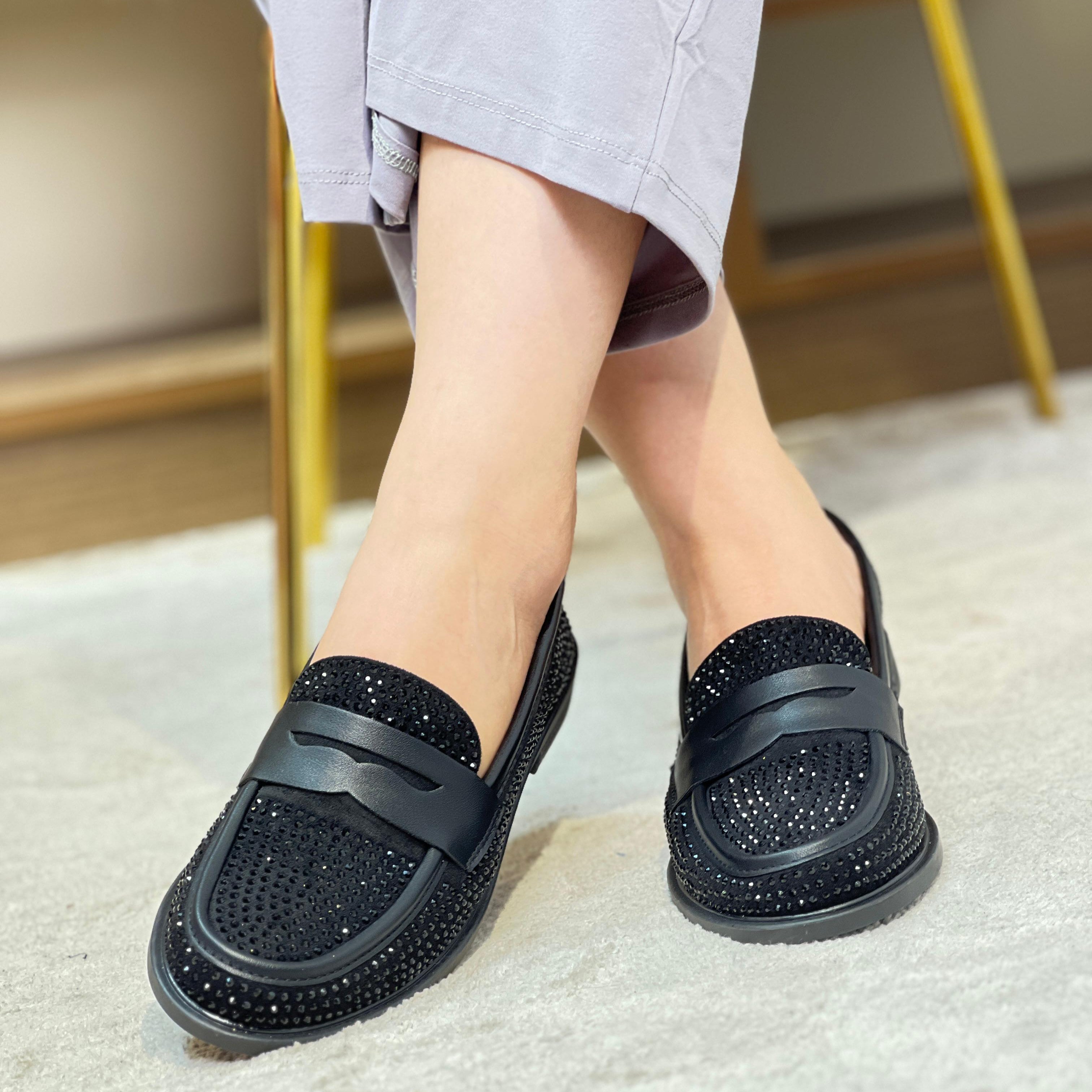 Mocassins Shiny Comfort Slip On, mode hiver