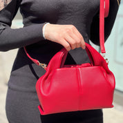 Sacs Fourre-Tout À Bandoulière En Cuir Véritable En Forme De Nuage Pour Femmes