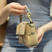 Pochette pour téléphone effet tissu tissé